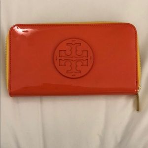 Tori Burch Patent Leather Wallet